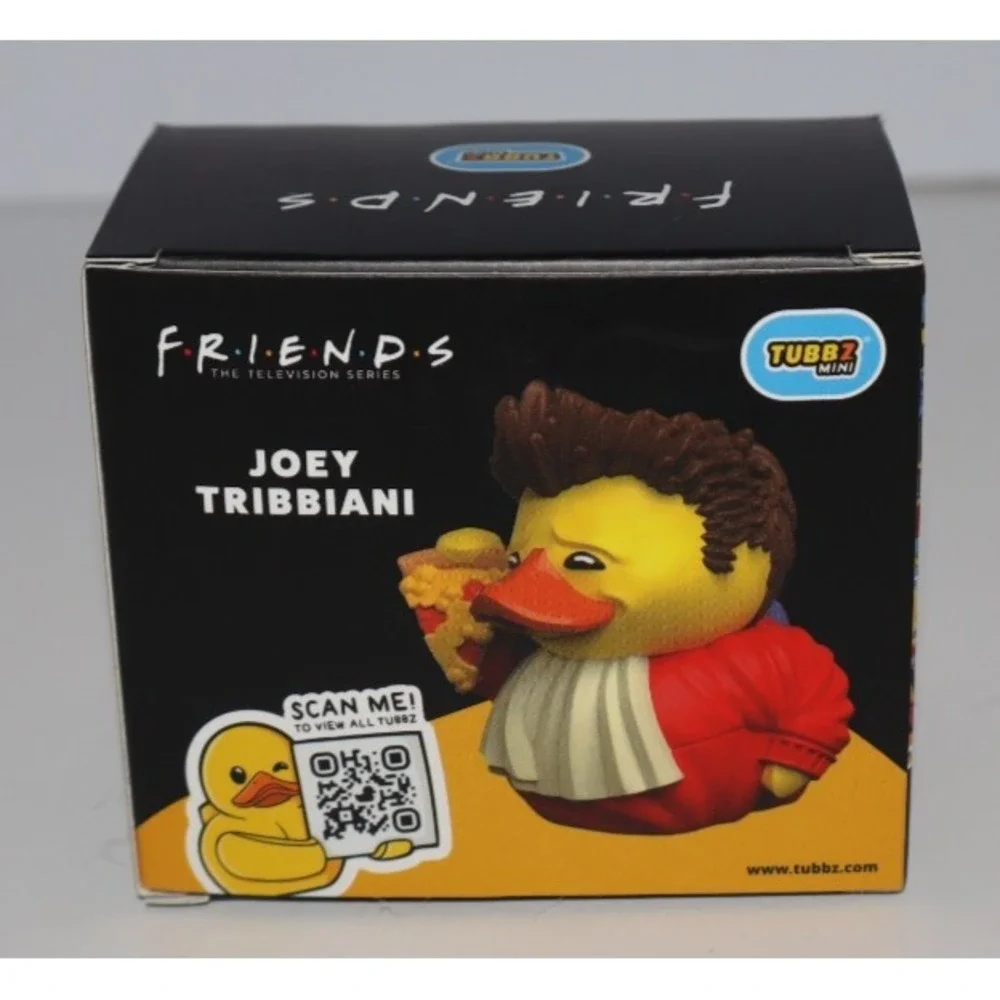 Tubbz FRIENDS Mini Duck JOEY TRIBBIABI w/ Slice of Pizza NEW